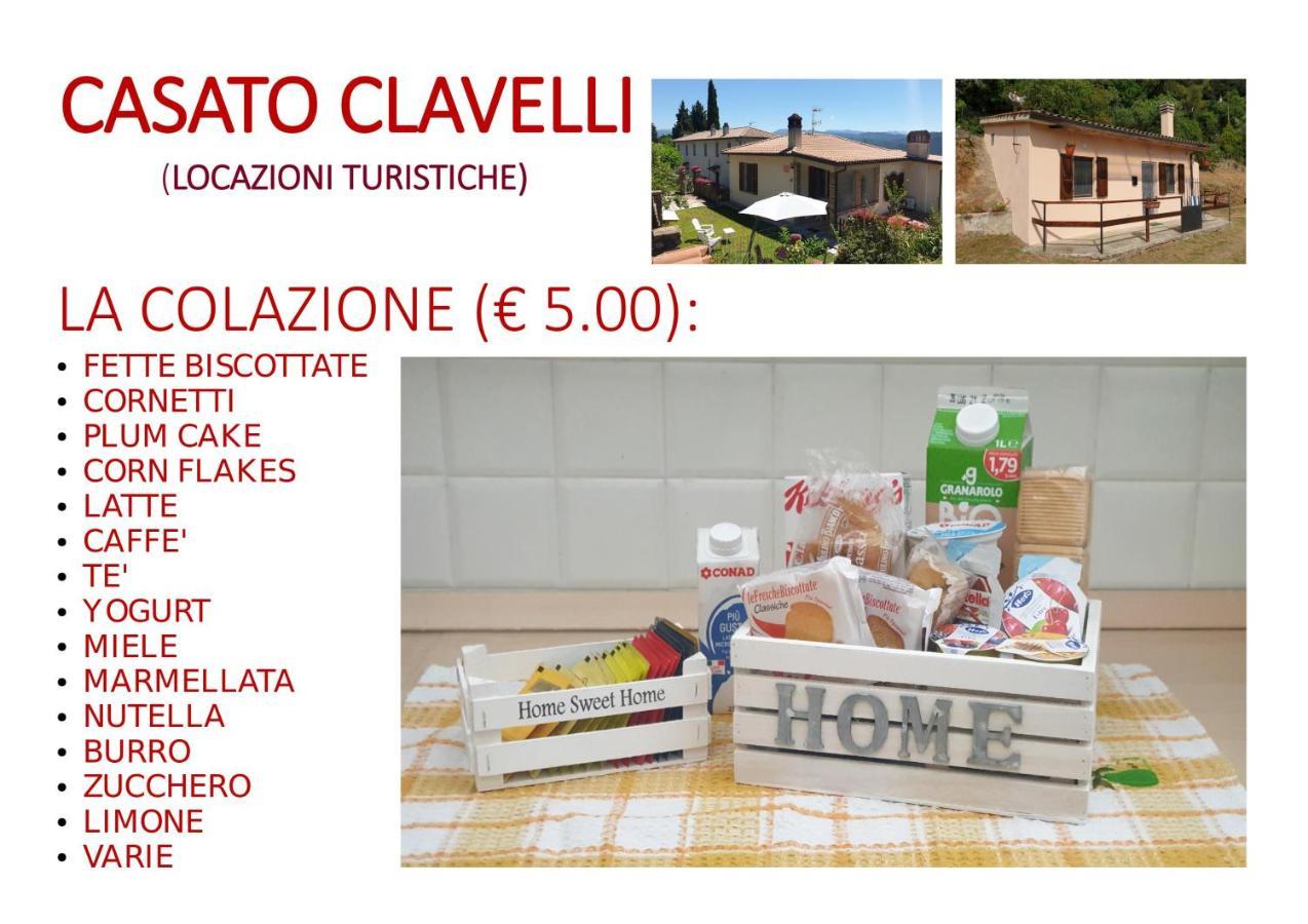 Casato Clavelli 1 Villa Collestatte Eksteriør bilde